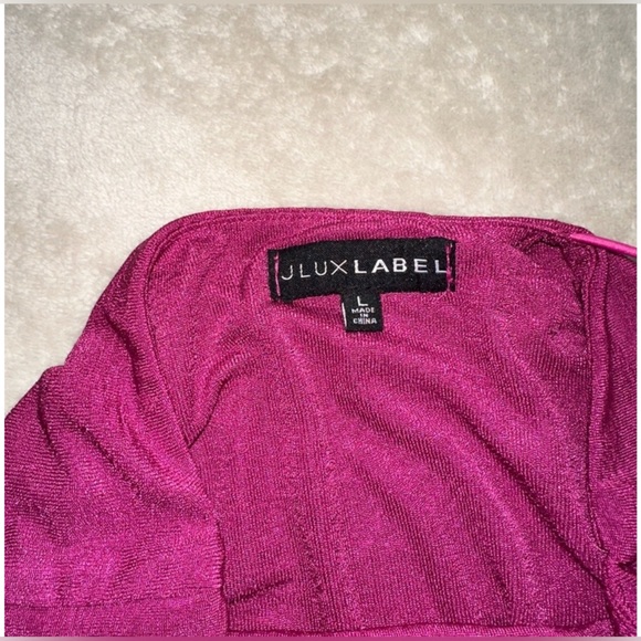 JLUXLABEL Magenta Midi Skirt Set - Picture 3 of 5
